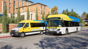 UCLA bruin bus in service