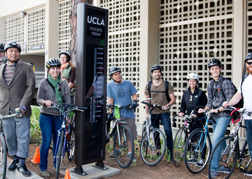 A group photo of bikers