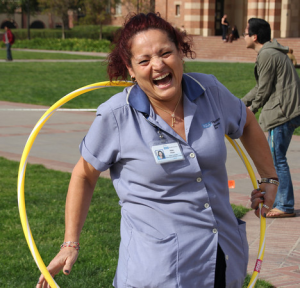 UCLA Janitor Employee