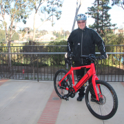 A guy and his bike