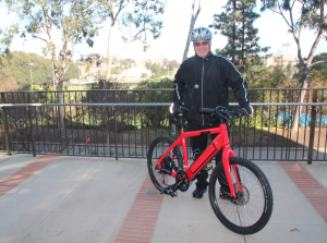 A guy and his bike