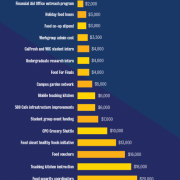 Distribution of Food Security Plan Funds chart