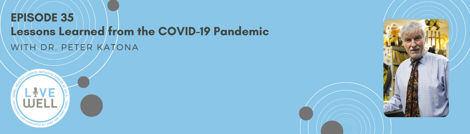 Episode 35 - Lessons Learned from the Covid-19 Pandemic banner