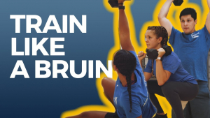 Train like a bruin poster